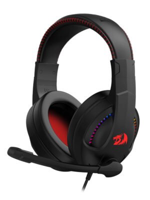 Redragon H211 CRONUS Surround Sound RGB Wired Gaming Headset - Black