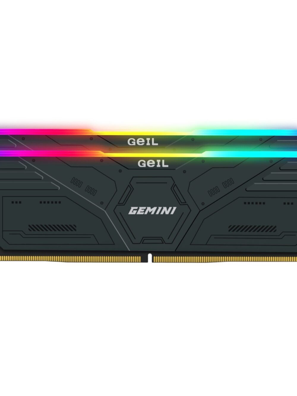 Geil Gemini RGB 32GB KIT(2X16GB) 6000MHz DDR5 Desktop Gaming Memory - Grey