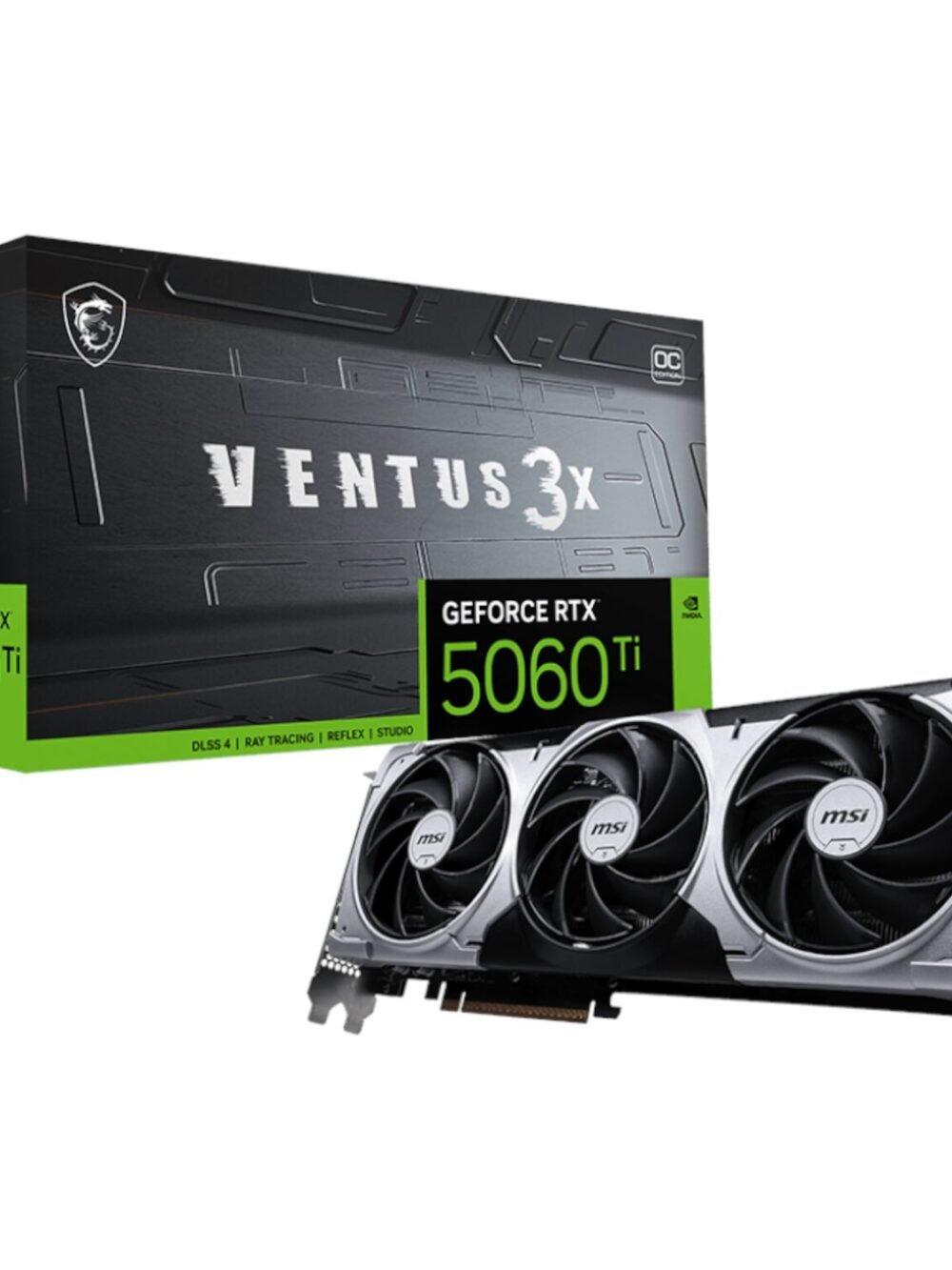 MSI GeForce RTX 5060 Ti VENTUS 3X OC 8GB GDDR7 Graphics Card