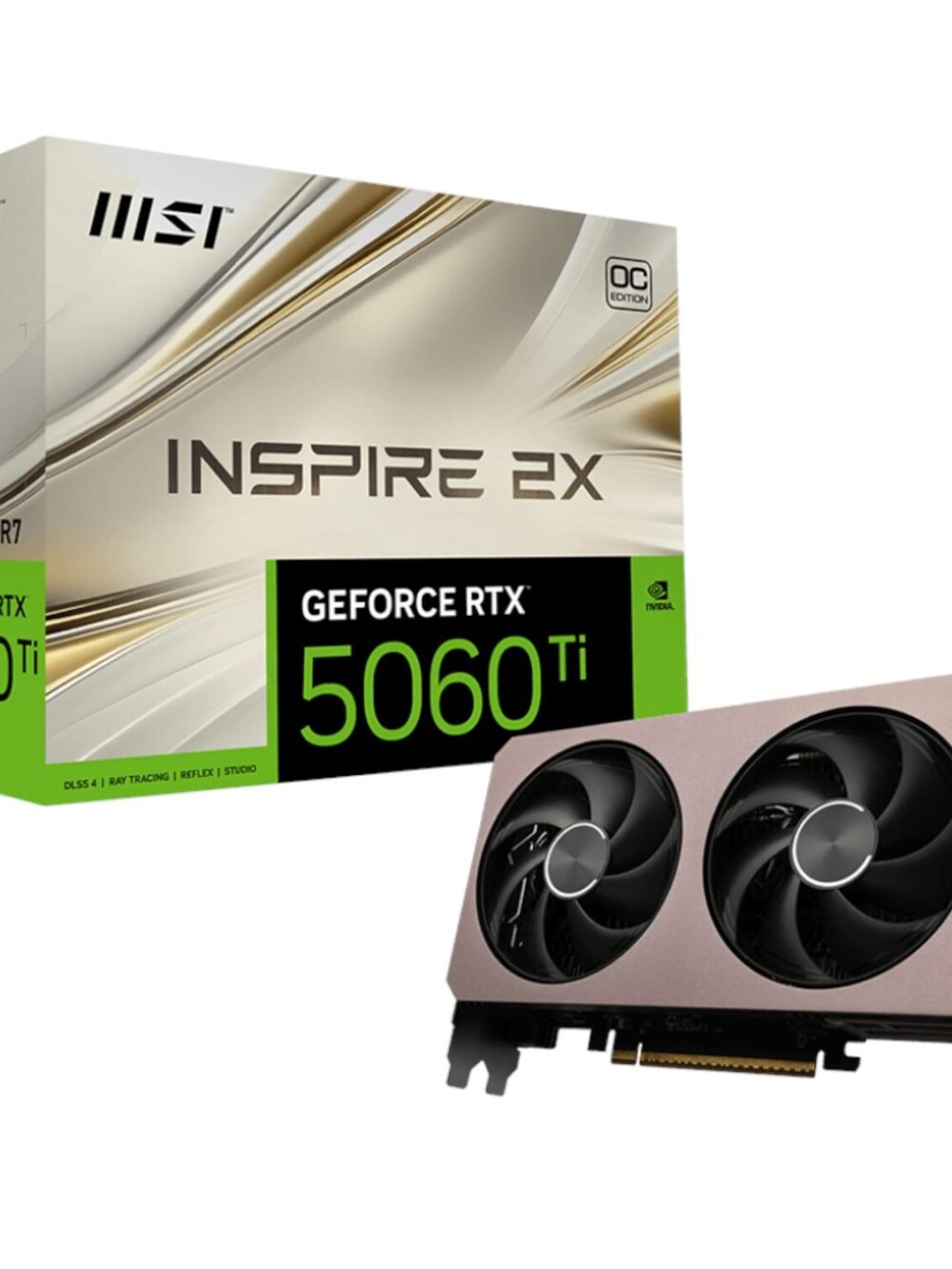MSI GeForce RTX 5060 Ti 16GB INSPIRE 2X OC Graphics Card