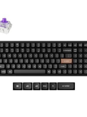 Keychron K4 HE Wireless Magnetic Switch Mechanical Keyboard (96% Layout, Gateron Hall Effect Switches)