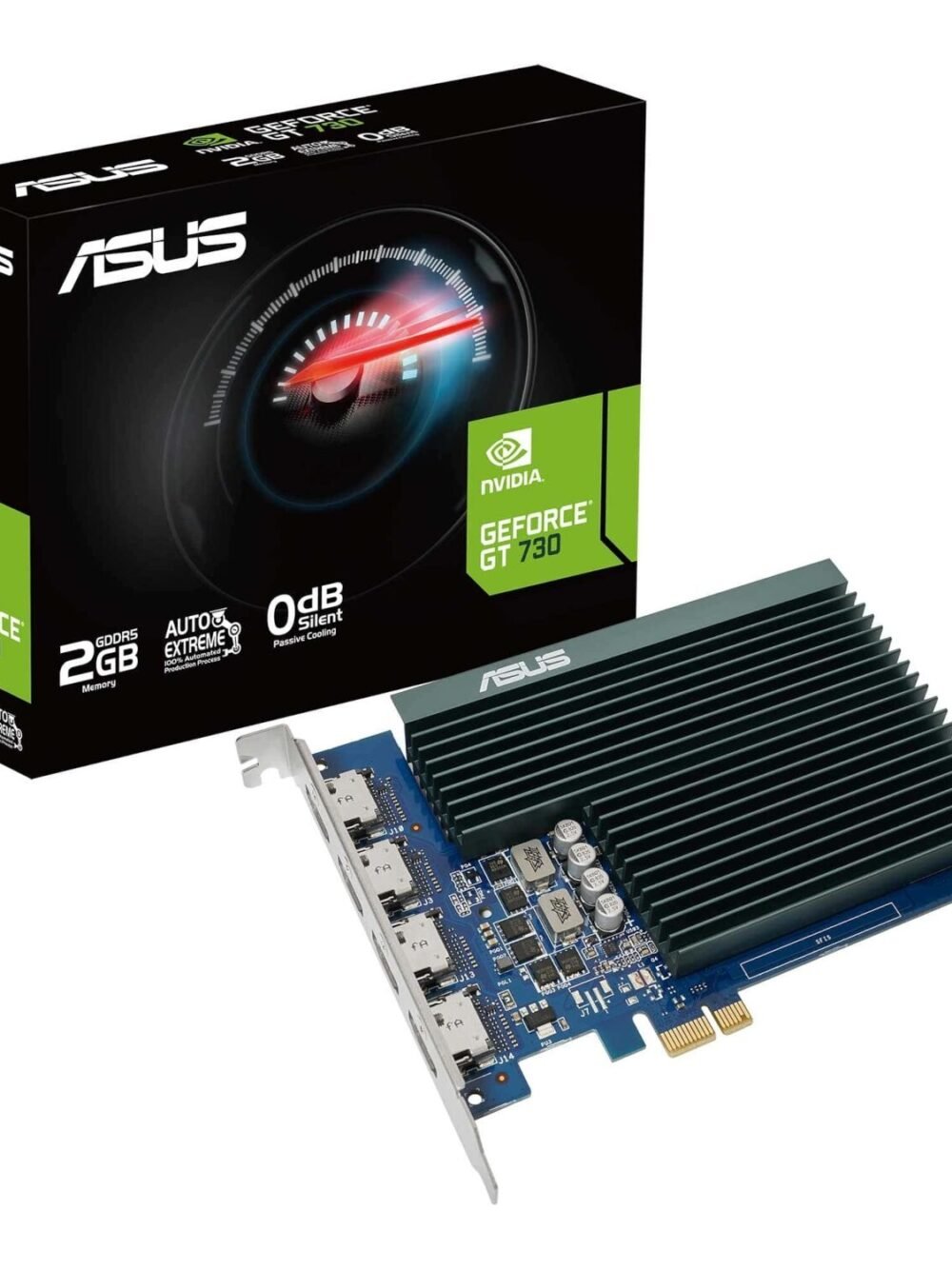 Asus GT730 2GB GDDR5 Graphics Card with 4 HDMI Ports