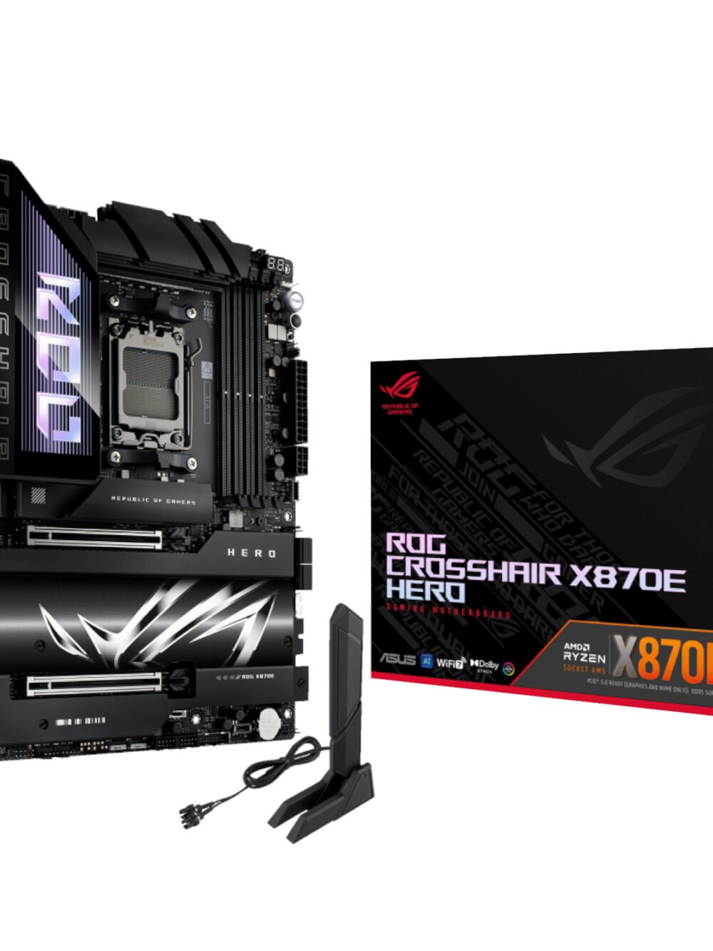 Asus ROG Crosshair X870E HERO ATX Gaming Motherboard