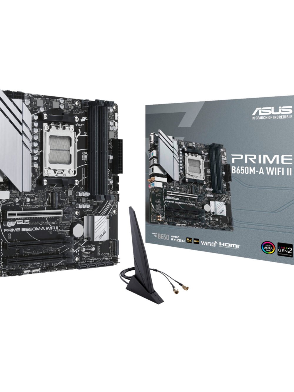Asus PRIME B650M-A WIFI II M-ATX Gaming Motherboard