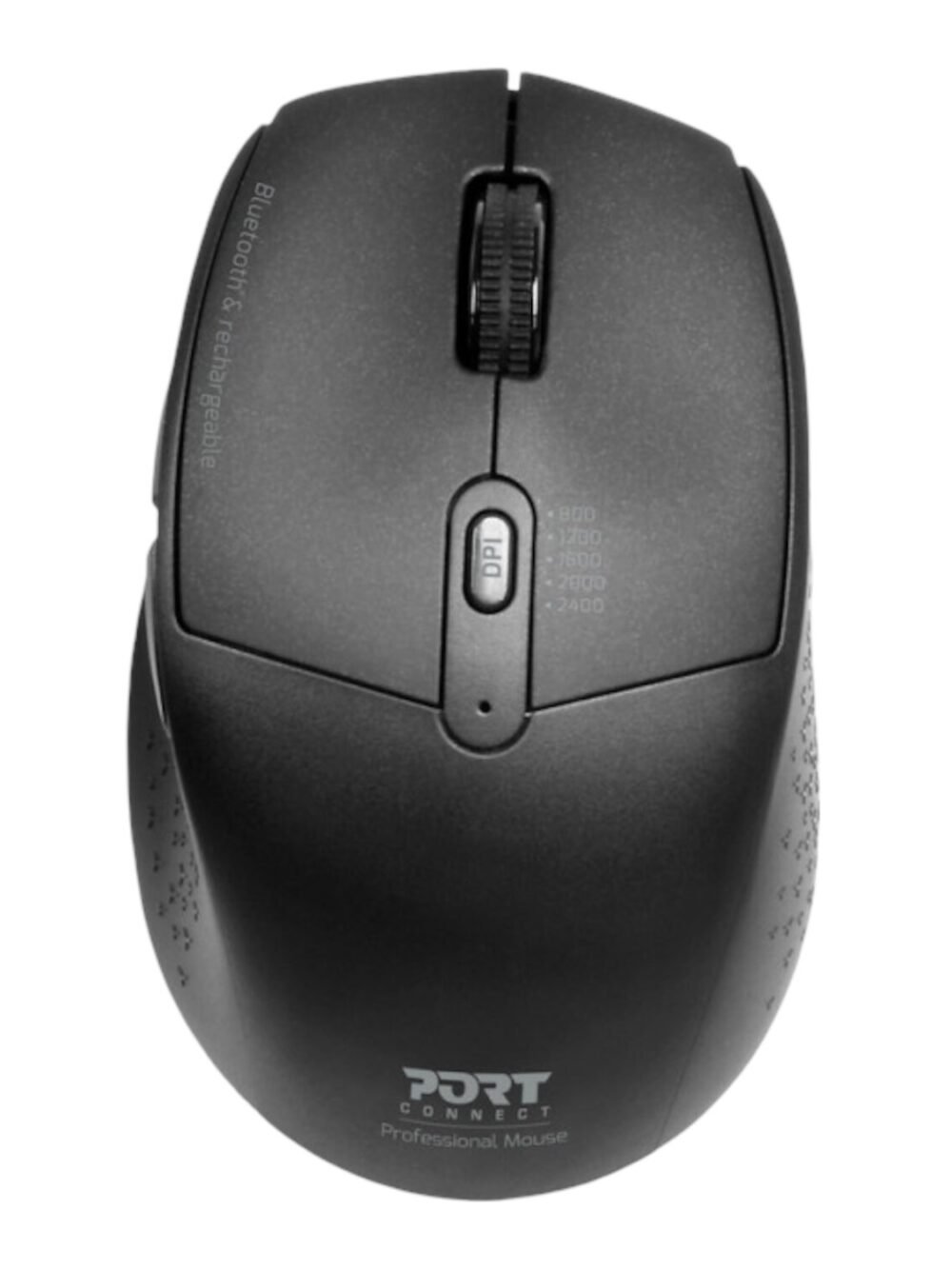 Port Connect 2.4GHz Wireless Bluetooth® Rechargeable Mouse PRO