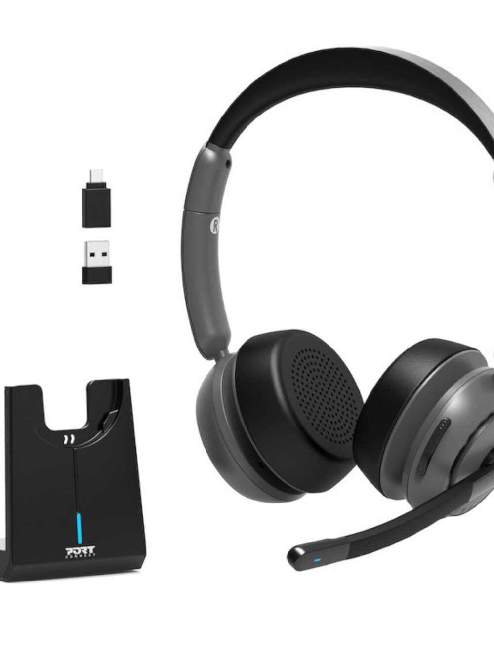 Port Connect ON’R 700 Bluetooth Wireless Headset with Noise Cancellation