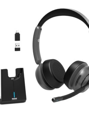 Port Connect ON’R 700 Bluetooth Wireless Headset with Noise Cancellation
