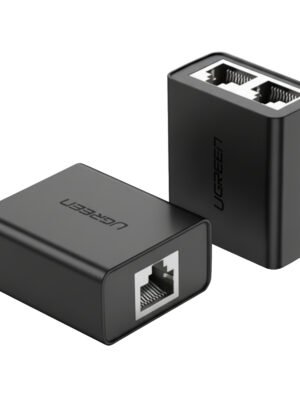 UGREEN RJ45 Splitter Adapter 2 Pack (Black)