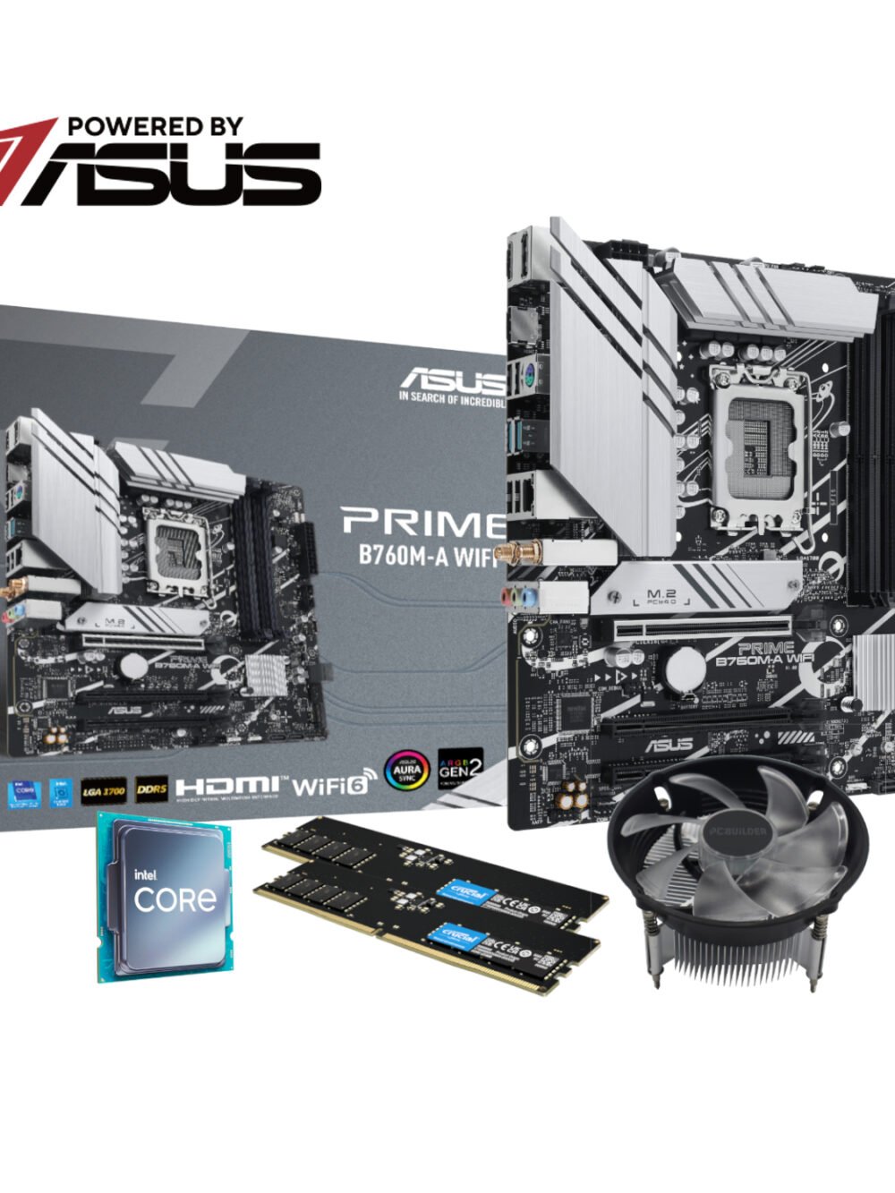 PCBuilder Intel Core i7-12700 LEVEL UP Core Upgrade Kit