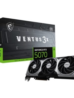 MSI GeForce RTX 5070 12GB VENTUS 3X OC Graphics Card - PCIe 5.0