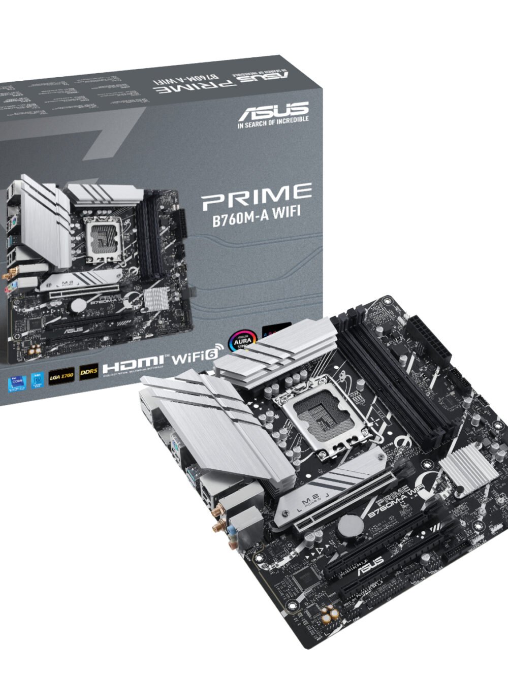 Asus PRIME B760M-A WIFI Intel LGA1700 M-ATX Motherboard