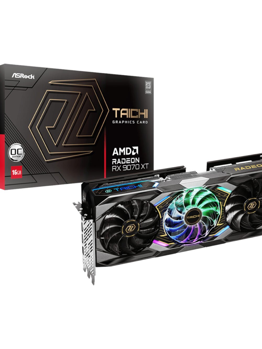 ASRock Radeon RX9070 XT Taichi 16G OC Graphics Card
