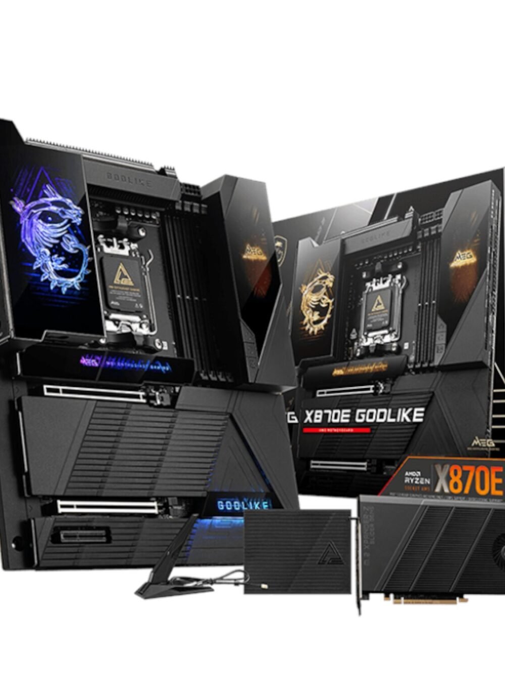 MSI MEG X870E GODLIKE E-ATX AM5 Motherboard with Wi-Fi 7