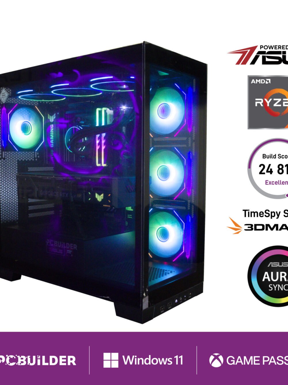 PCBuilder Ryzen 7 9700X VALOUR Windows 11 Gaming PC