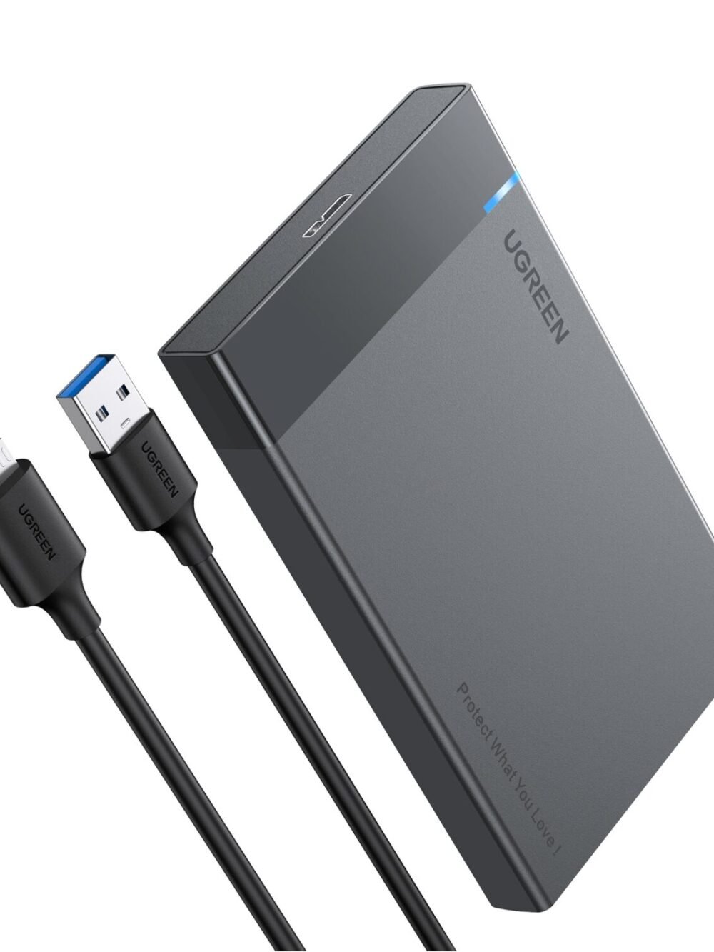UGREEN 2.5'' SATA Hard Drive USB 3.0 Enclosure, UASP, 6Gbps