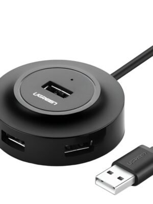 UGREEN 4-IN 1 USB 2.0 Hub (20777) - Black