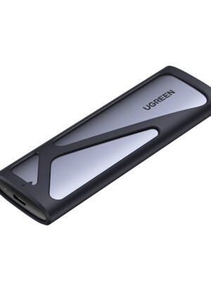 UGREEN CM400-90264 M.2 NVME/SATA SSD Enclosure (10Gbps) - Silver