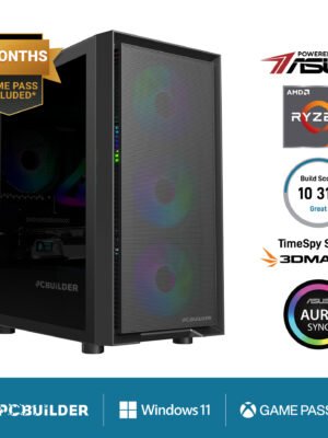 PCBuilder Ryzen 5 5600XT PATHFINDER Windows 11 Gaming PC