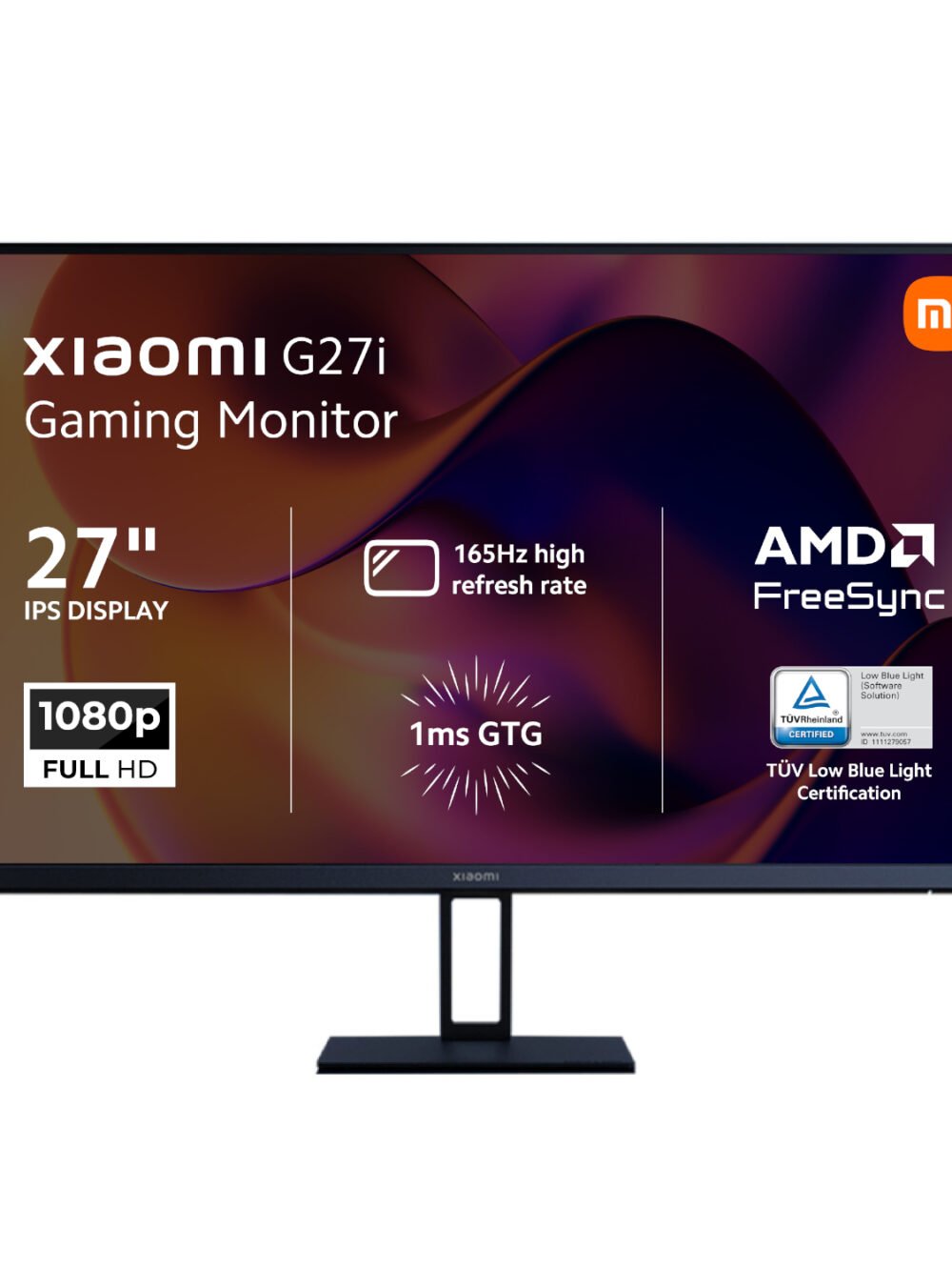 Xiaomi G27i 27" Full HD 1080p IPS Gaming Monitor (165Hz, 1ms, 16:9, HDMI/DP, and AMD FreeSync Premium)