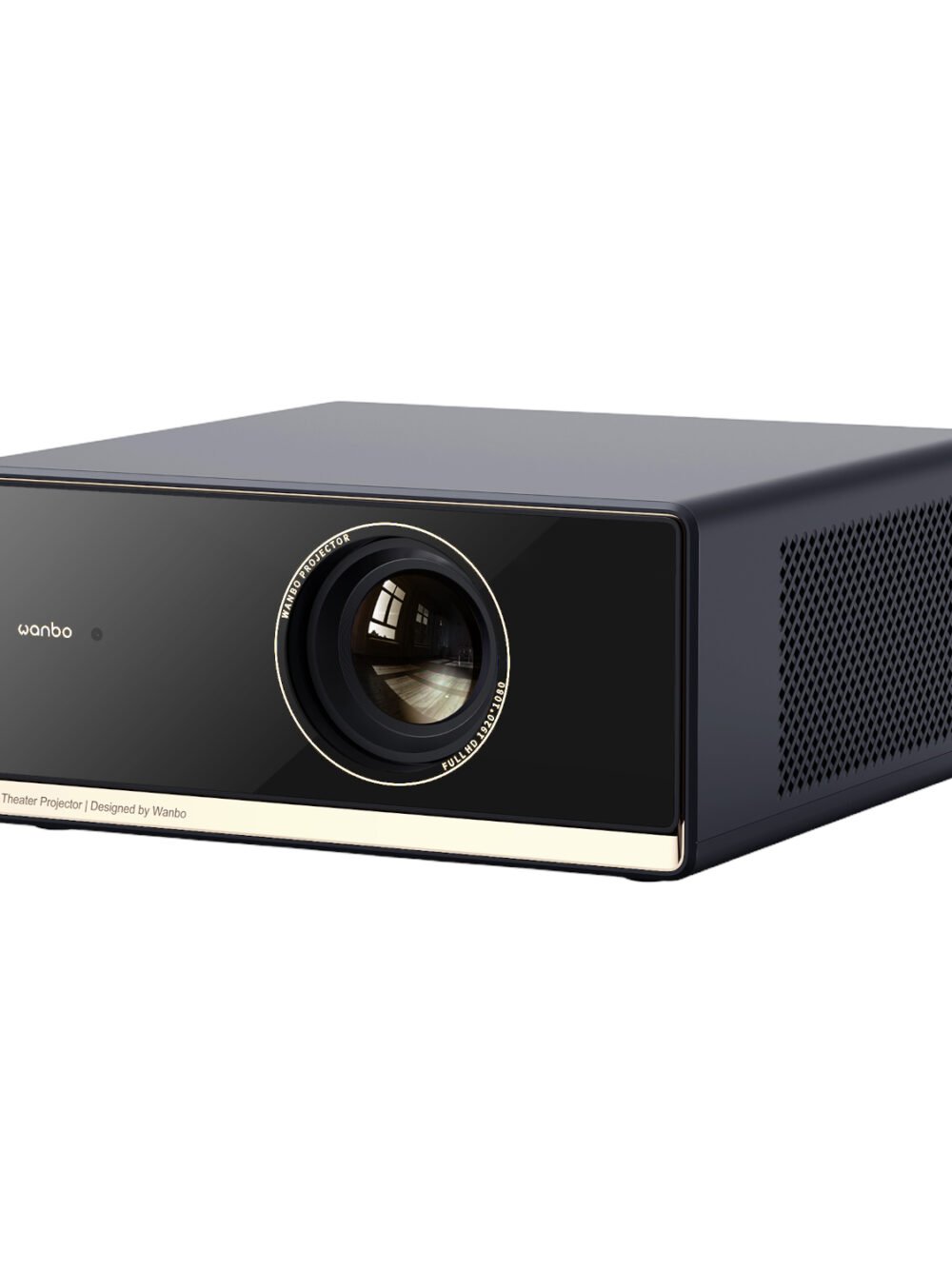 WANBO X5 Pro Full HD Smart Projector (1080p, 1100 ANSI Lumens, Android TV, ASA 3.0, 5GHz Wi-Fi, Autofocus)