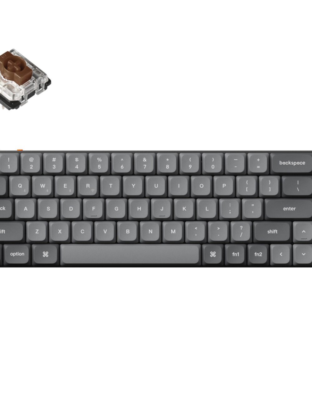 Keychron K7 Max QMK/VIA 65% Wireless Custom Mechanical Keyboard | BROWN Switches