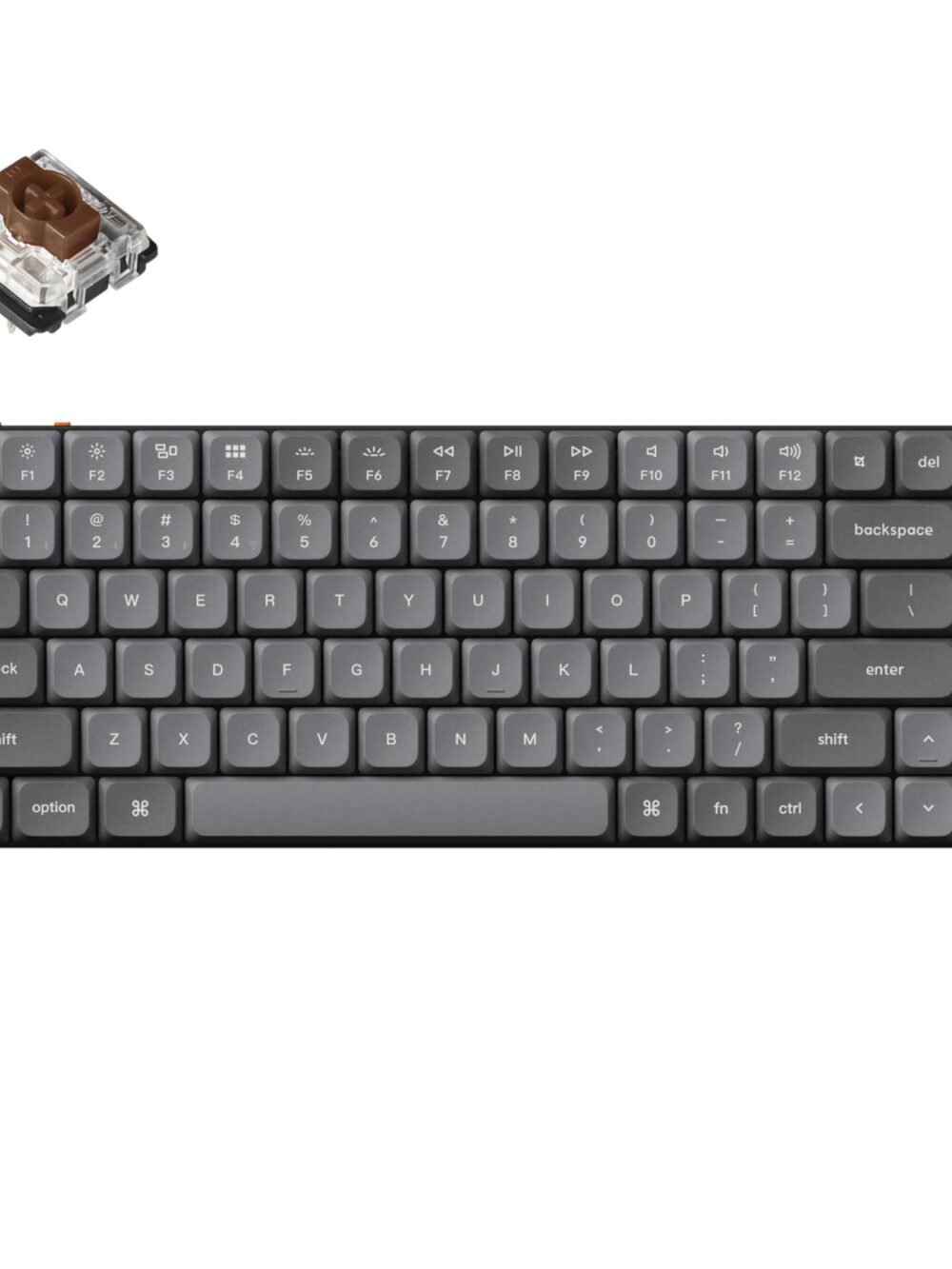 Keychron K3 Max QMK/VIA Wireless 75% Custom Mechanical Keyboard | BROWN Switches