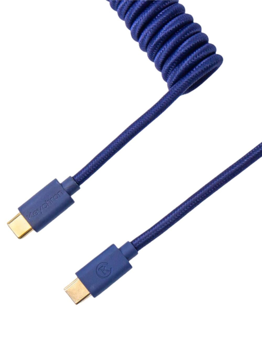 Keychron Coiled Aviator Blue Cable