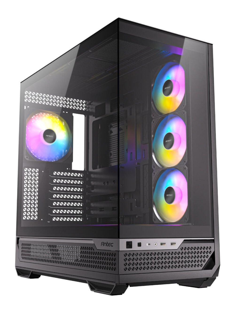 Antec C7 ARGB E-ATX Mid Tower Gaming Chassis – Black