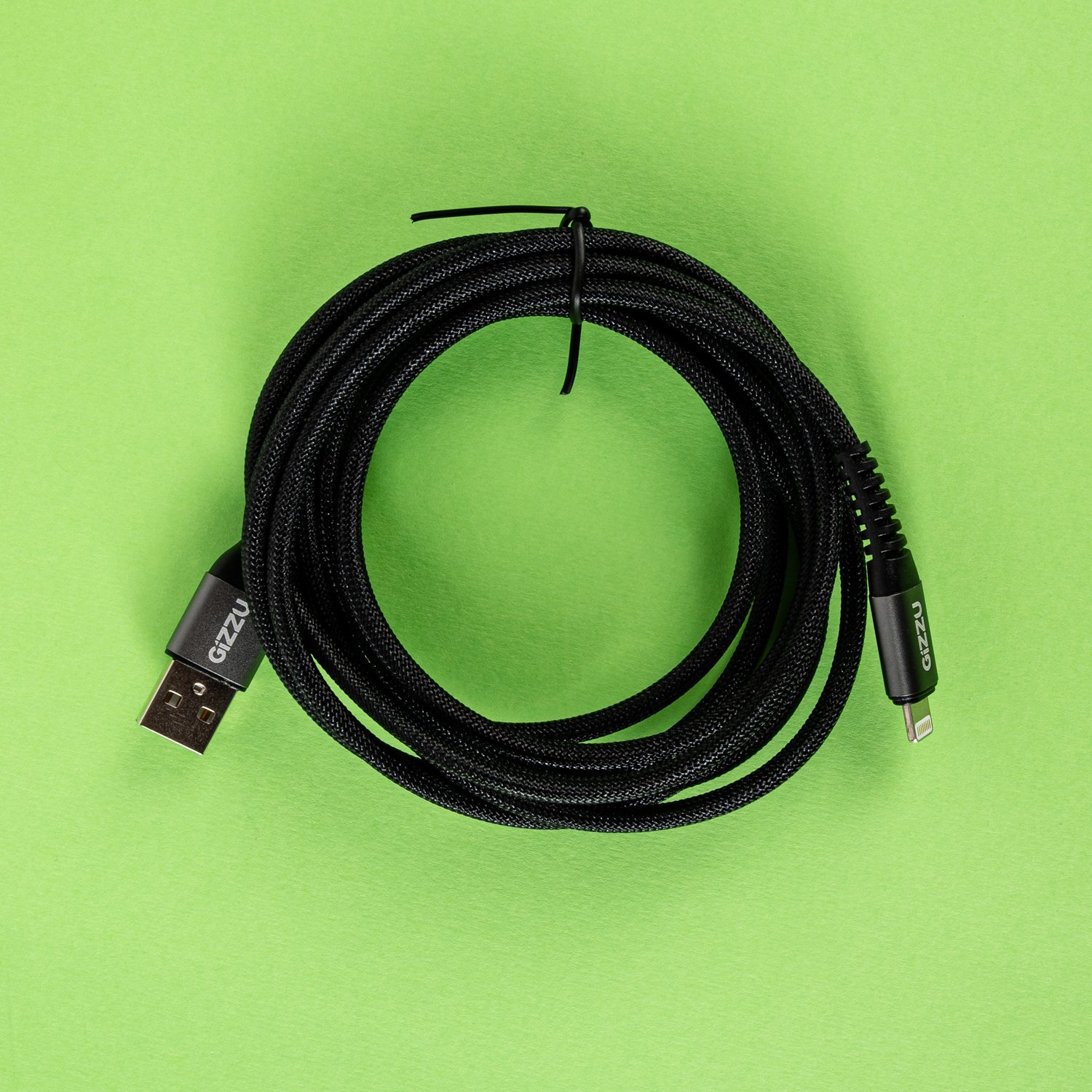 GIZZU 12W USB to Lightning 2m Cable - Image 3
