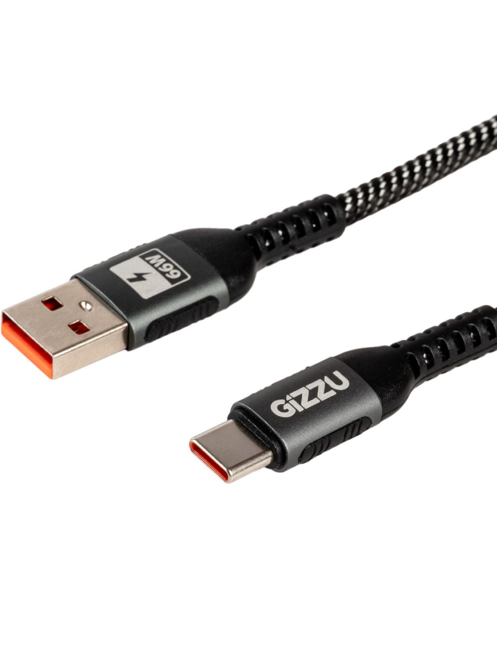 GIZZU 66W 480Mbps USB to Type-C 2m Cable