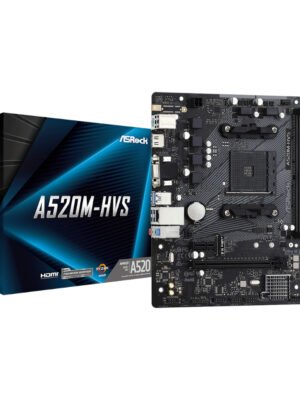 ASRock A520M-HVS AMD AM4 M-ATX Motherboard