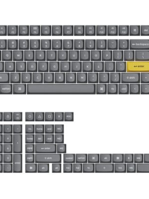 Keychron Double Shot PBT OSA Full Keycap Set – Dark Grey