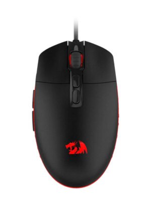 Redragon M719 INVADER RGB 10000 DPI Wired Optical Gaming Mouse - Black