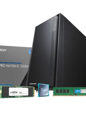 PCBuilder Intel i3-12100 HOME MASTER Windows 11 Desktop PC