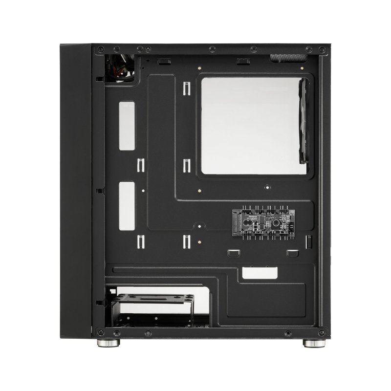 FSP CST130A Micro-ATX Gaming Chassis - Black - Image 2