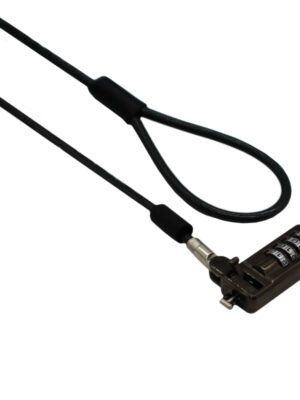 GIZZU 2m Slimline Combination Notebook and Ultrabook Cable Lock