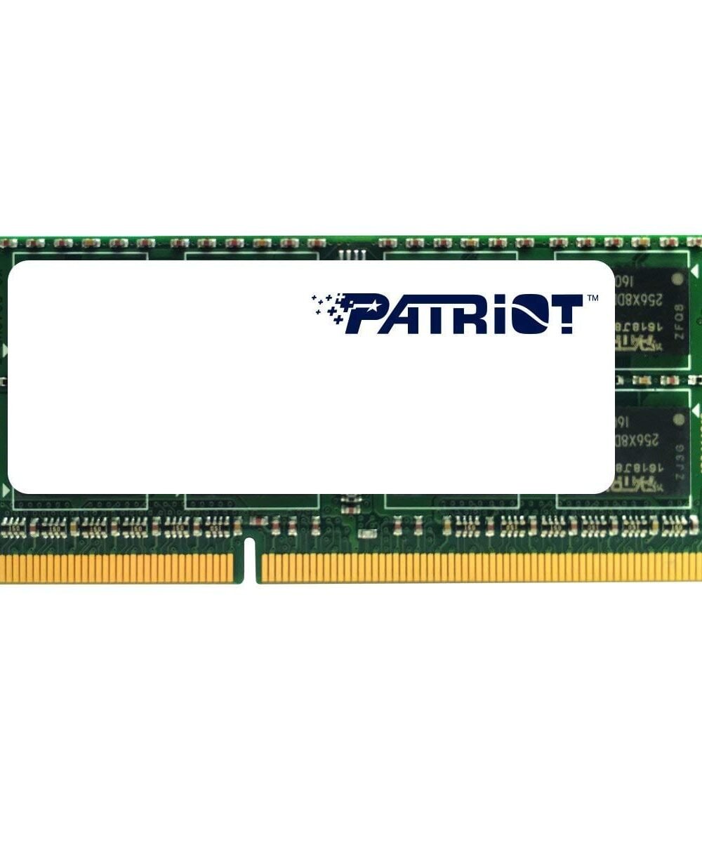 Patriot Signature Line 4GB 1600MHz DDR3L Dual Rank SODIMM Notebook Memory