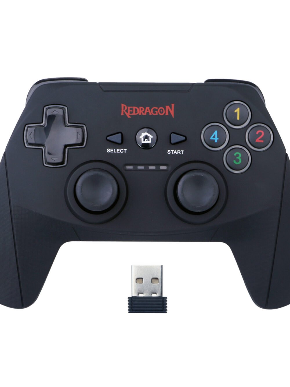 Redragon HARROW Wireless X/D-input(Digital/Analog) PC Controller - Black