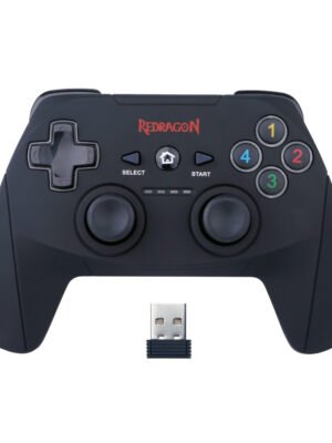 Redragon HARROW Wireless X/D-input(Digital/Analog) PC Controller - Black