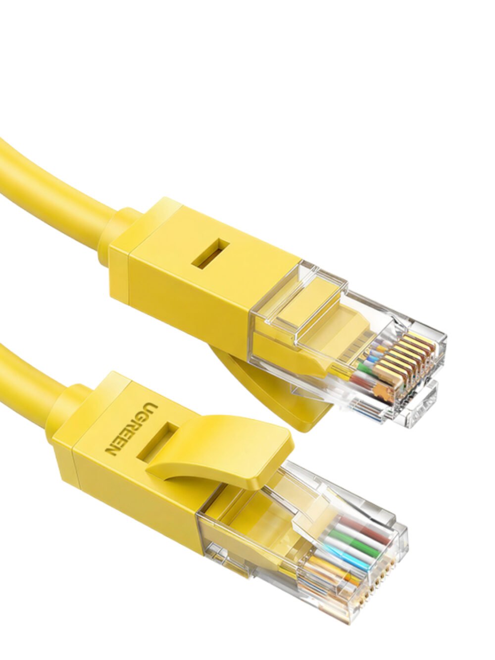 UGREEN RJ45 CAT6 0.5m LAN Network Cable - (1Gbps, 250MHz) - Yellow