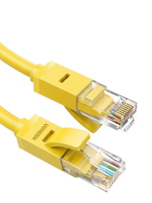 UGREEN RJ45 CAT6 2m LAN Network Cable – (1Gbps, 250MHz) – Yellow