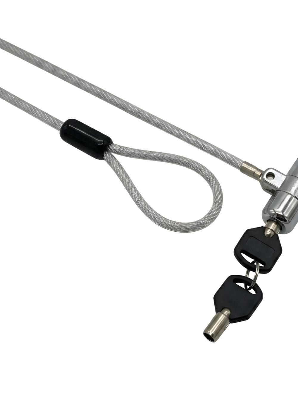 GIZZU 1.8m T-Bar Laptop Cable Lock Master Key Compatible