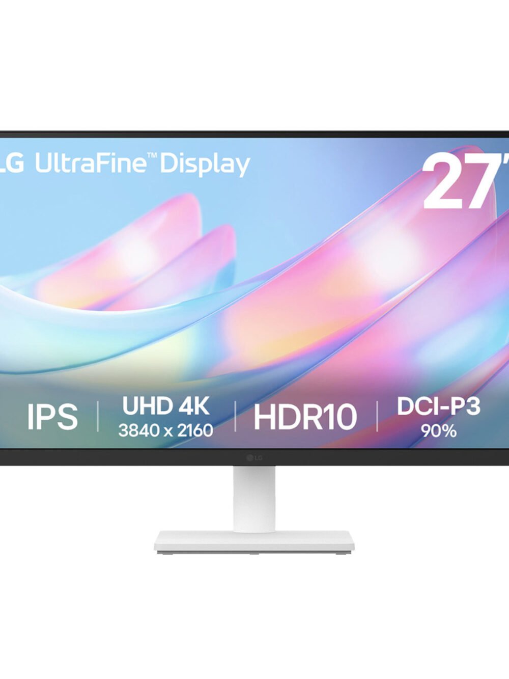 LG UltraFine 27" 4K UHD IPS Monitor - White