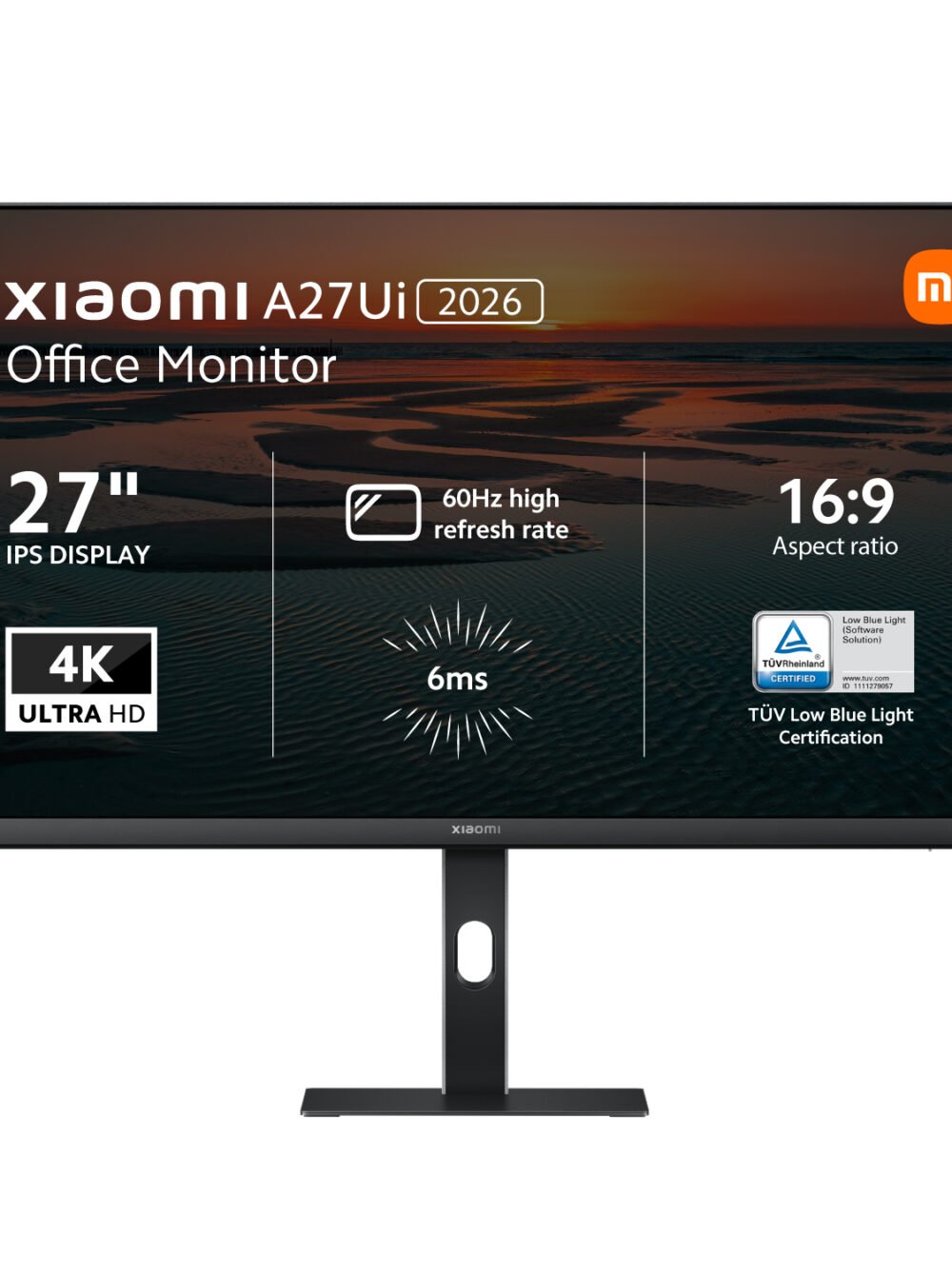 Xiaomi A27Ui 27" 60Hz 4K IPS Office Monitor