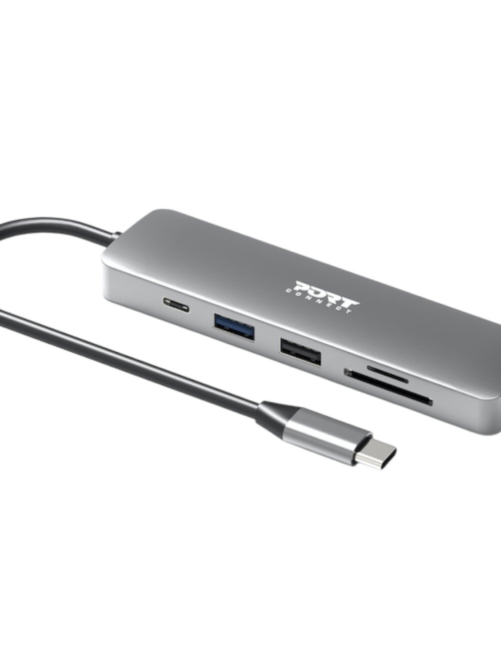 Port Connect 5-in-1 USB Type-C 4K Docking Station