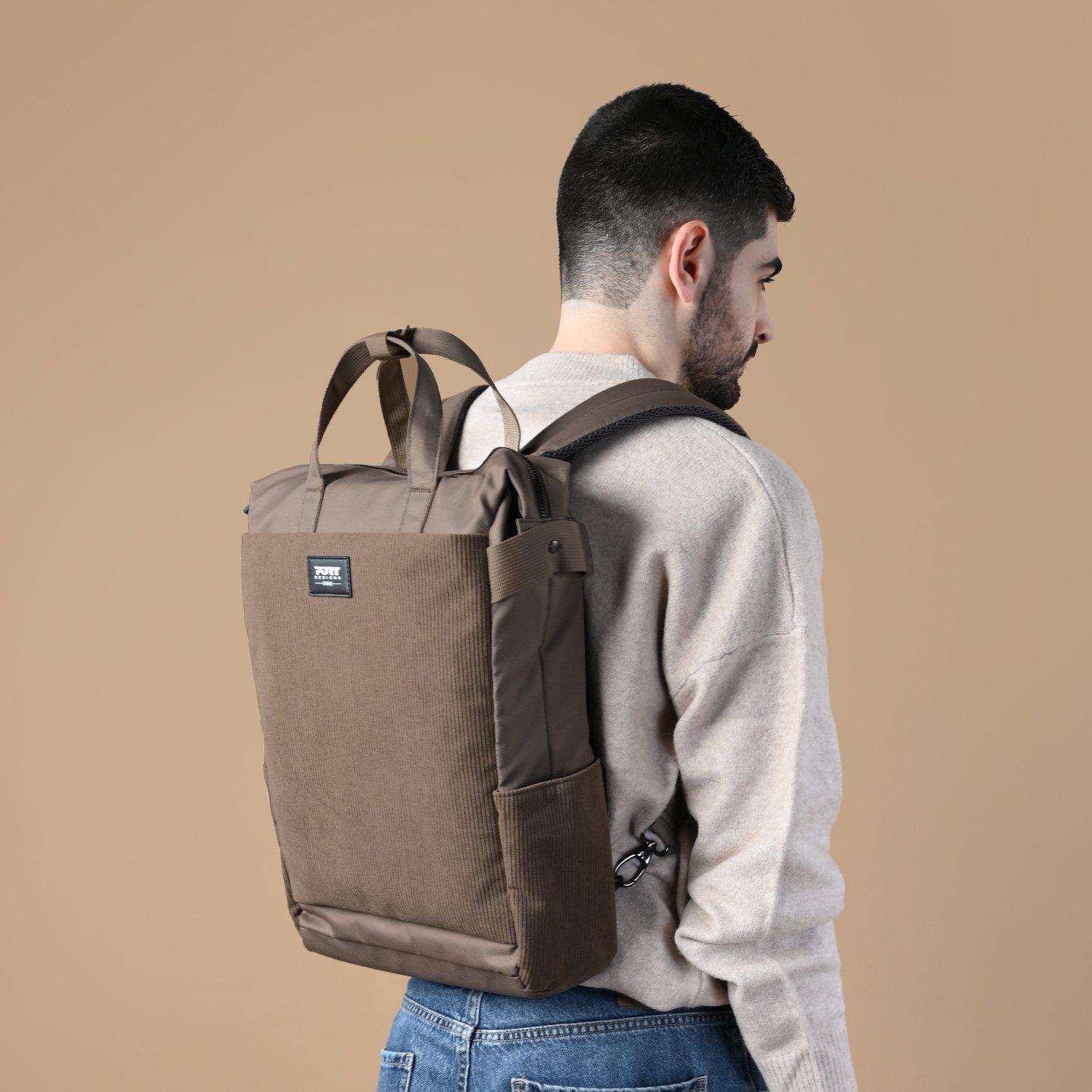 Port Designs Milano II ECO 14/16″ Totepack – Desert Brown - Image 4