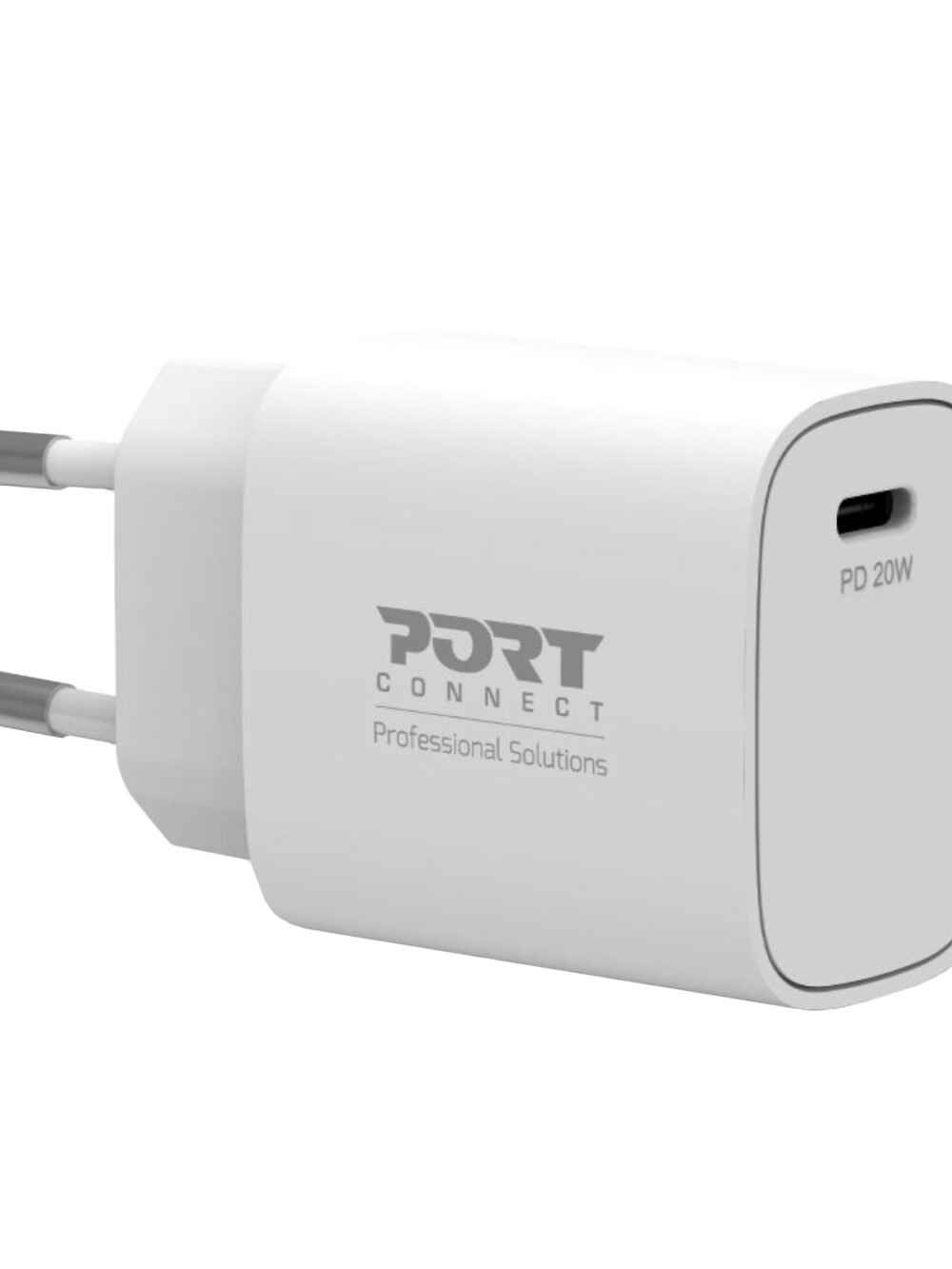 Port Connect 20W USB Type-C Pocket Wall Charger