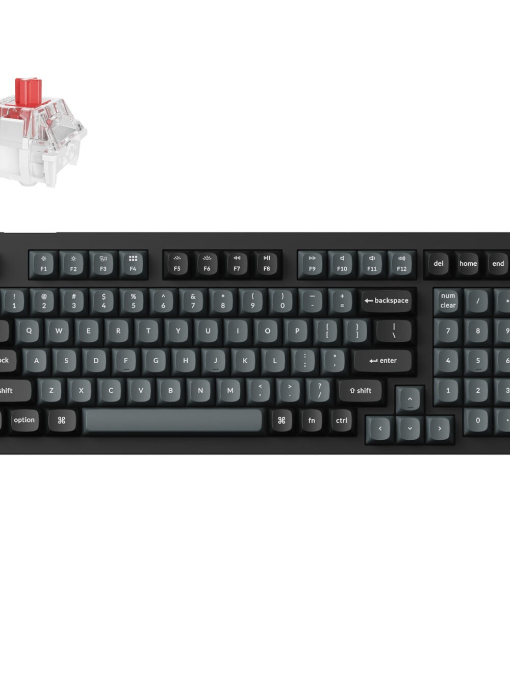Keychron V5 Ultra 96% 8K Red Switch Hot-Swapple Silk POM RGB Wireless Keyboard