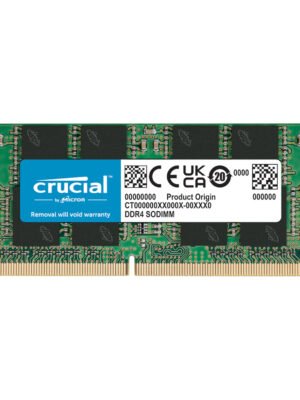 Crucial 32GB 3200MHz DDR4 SODIMM Notebook Memory