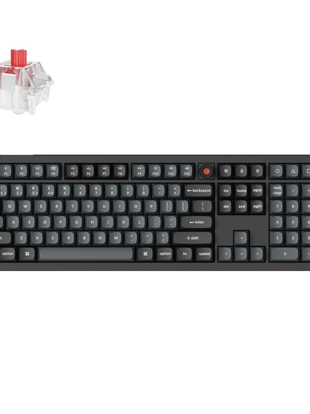 Keychron V6 Ultra 100% 8K Red Switch Hot-Swappable Gateron Jupiter RGB Wireless Keyboard